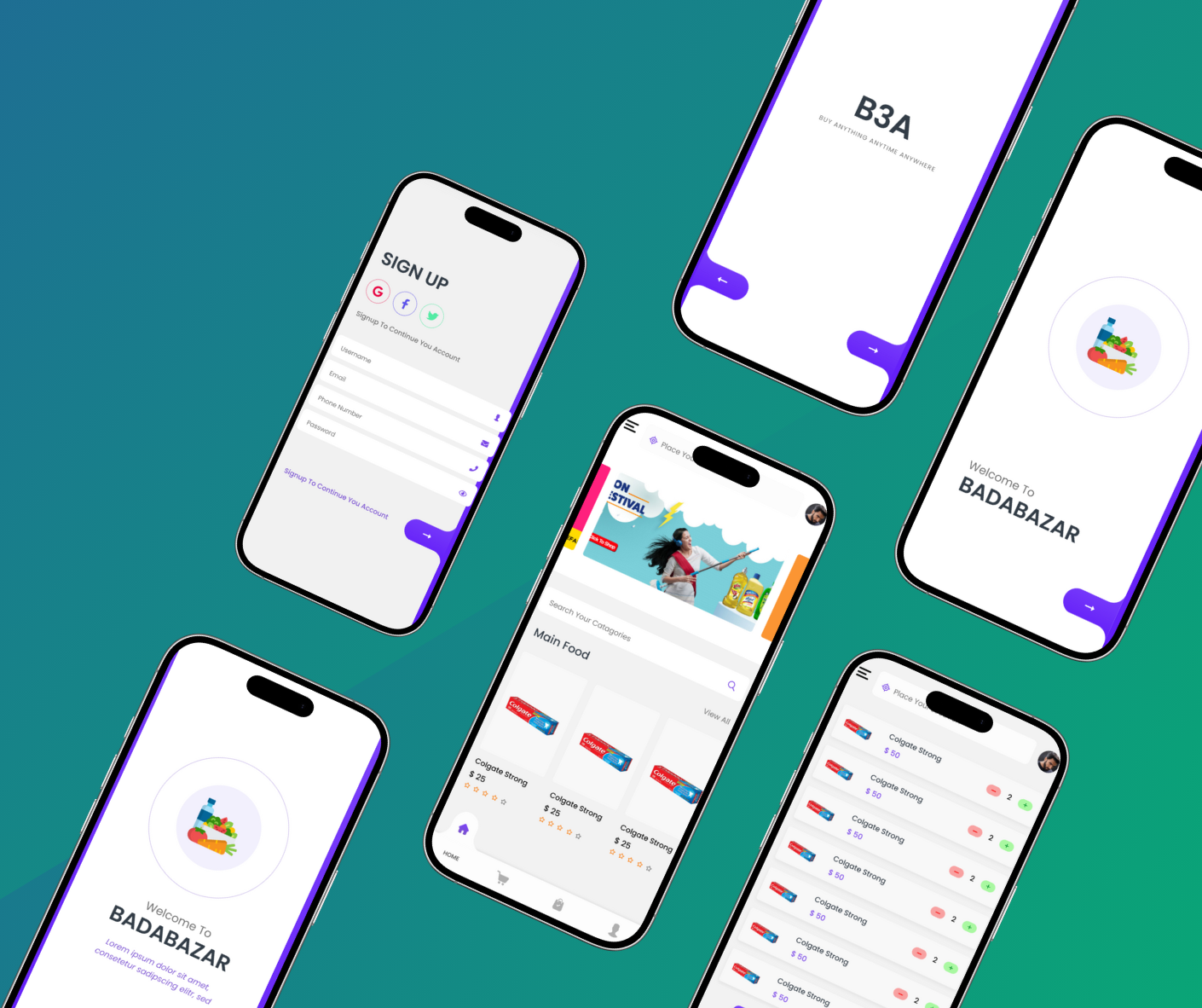 Mobile App UI/UX