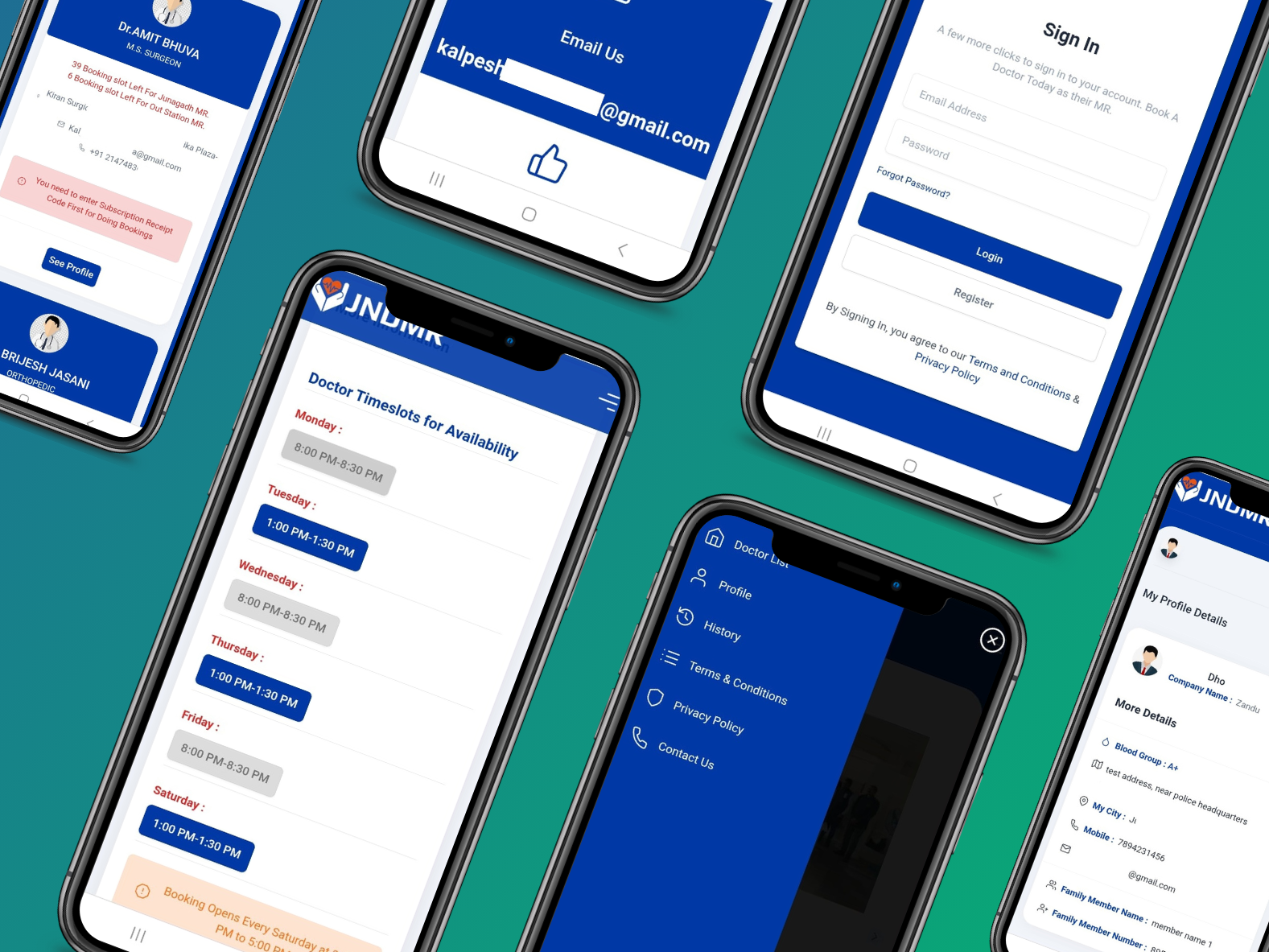 MR Appointment Booking App