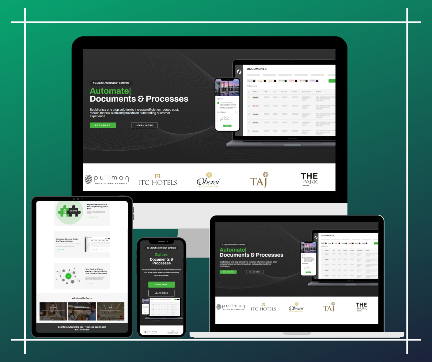 Automated E-Billing Company Website